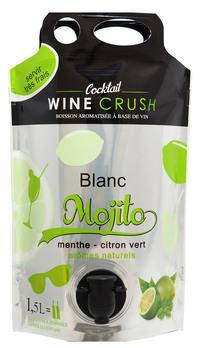 Miniature Cocktail Wine Crush - White Mojito